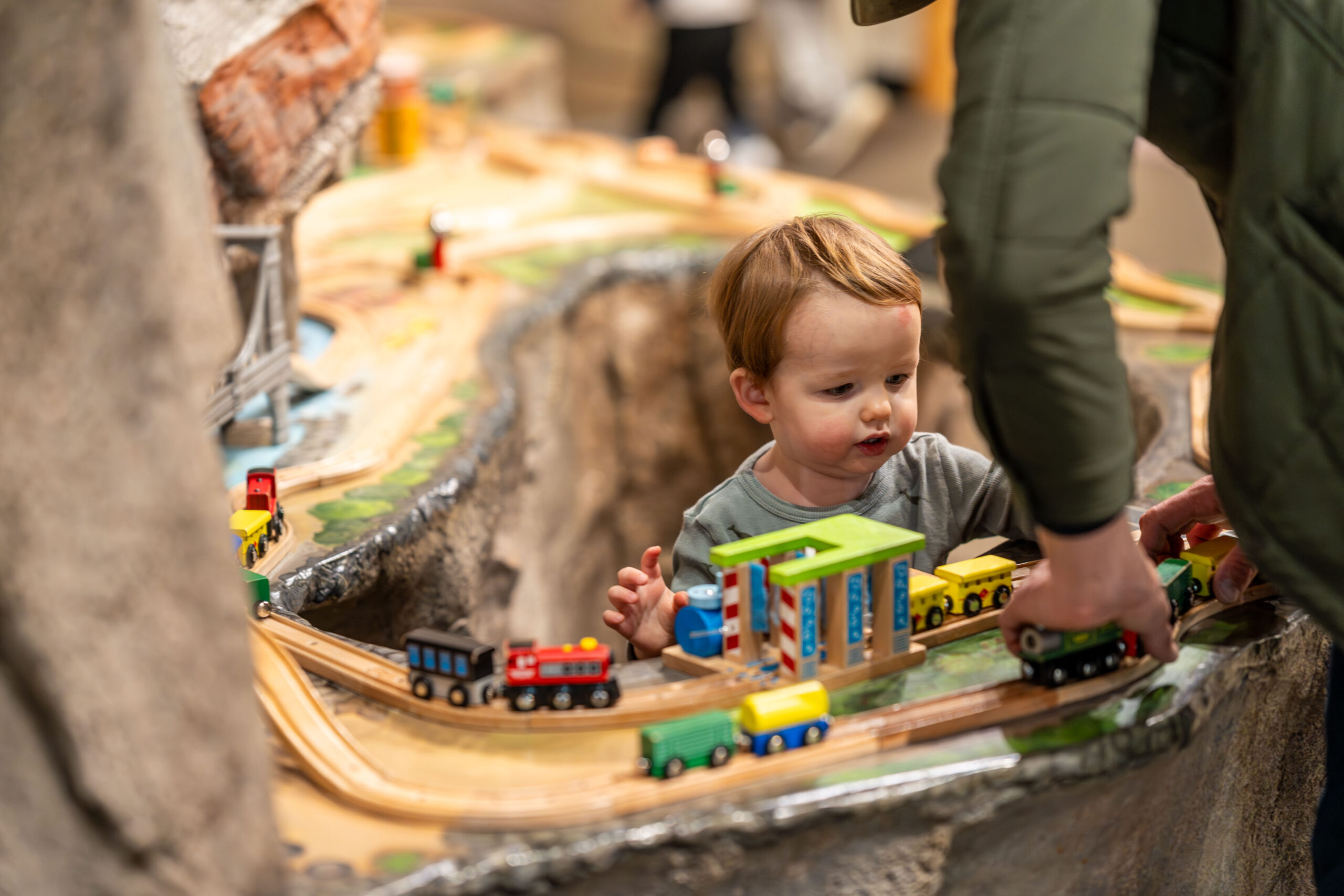 Wooden Train Railway
