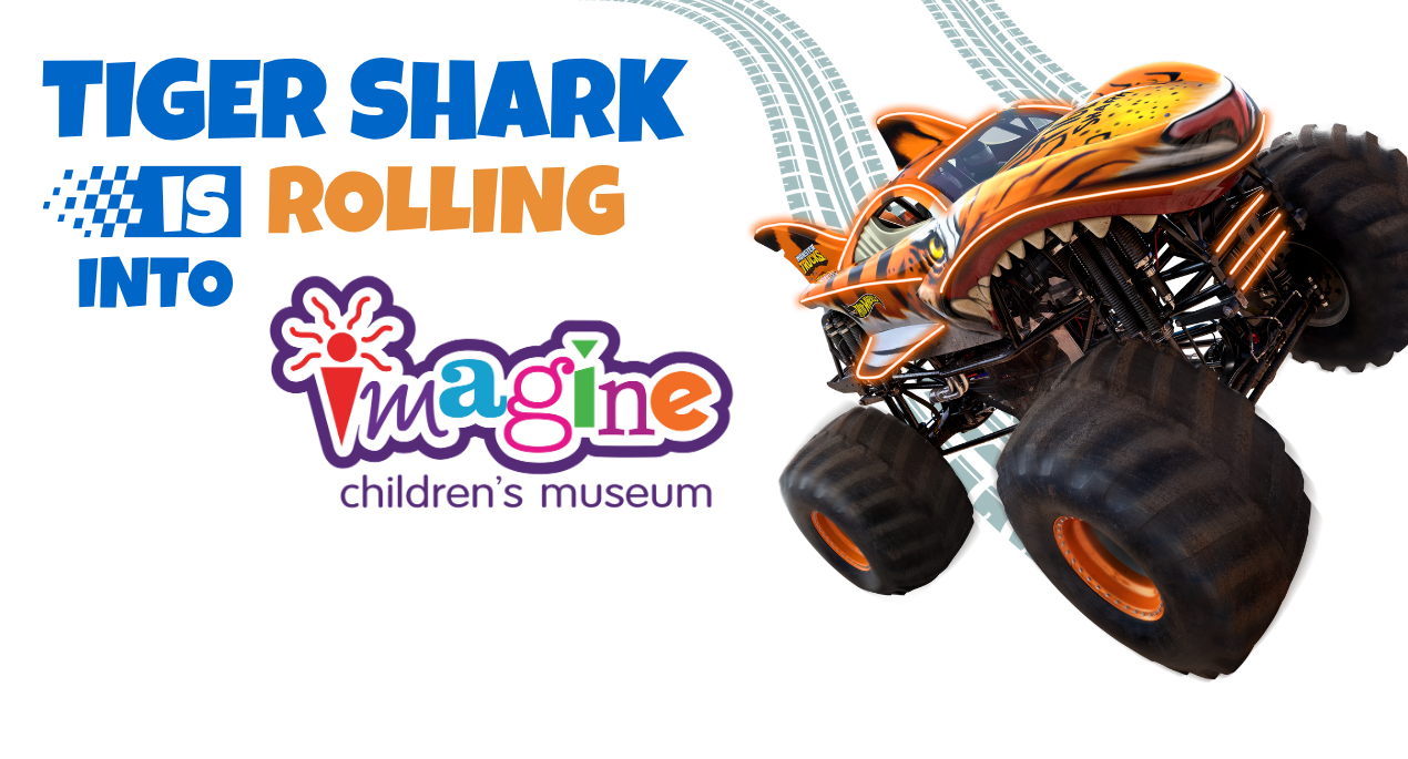 Tiger Shark is rolling into Imagine Children's Museum