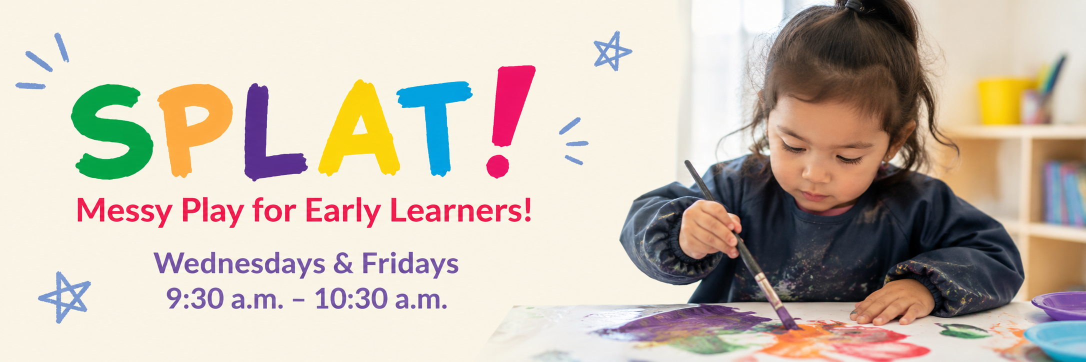 SPLAT! Messy Play for Early Learners