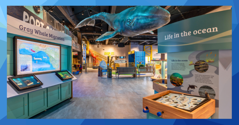 Puget Sound Ecosystem exhibit