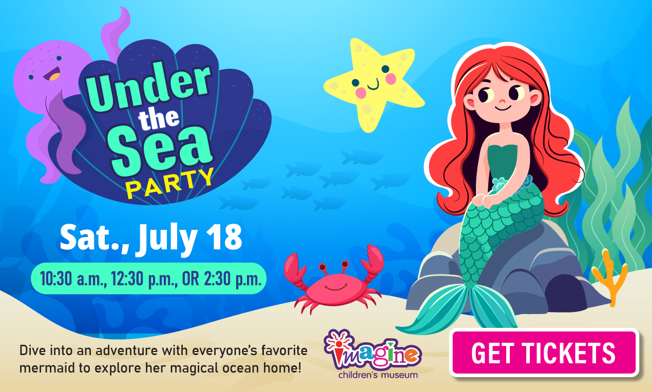 Under the Sea Party at Imagine Children’s Museum